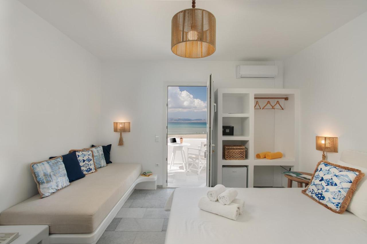 Ippokampos Beachfront Naxos City Kültér fotó