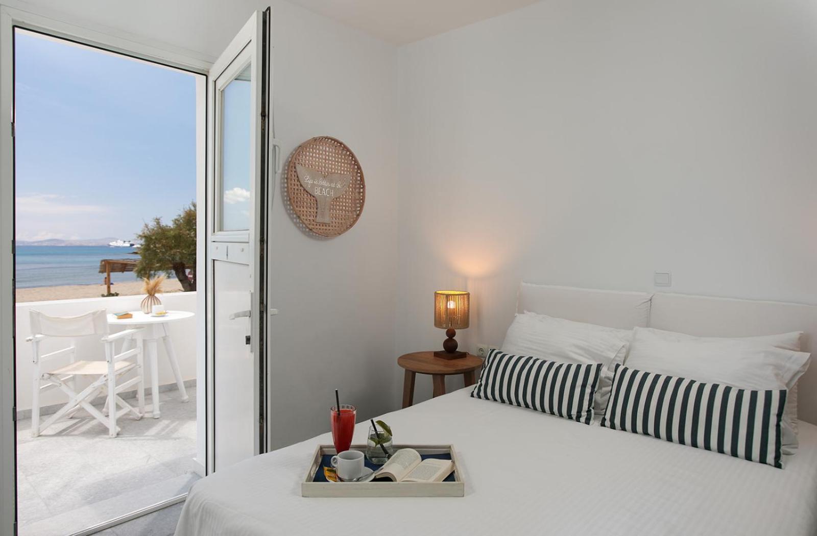 Ippokampos Beachfront Naxos City Szoba fotó