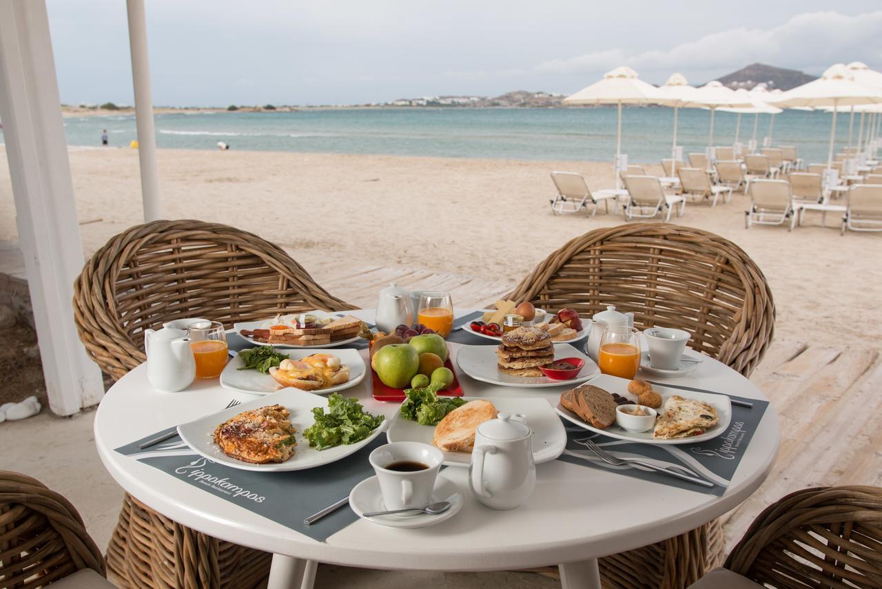 Ippokampos Beachfront Naxos City Kültér fotó